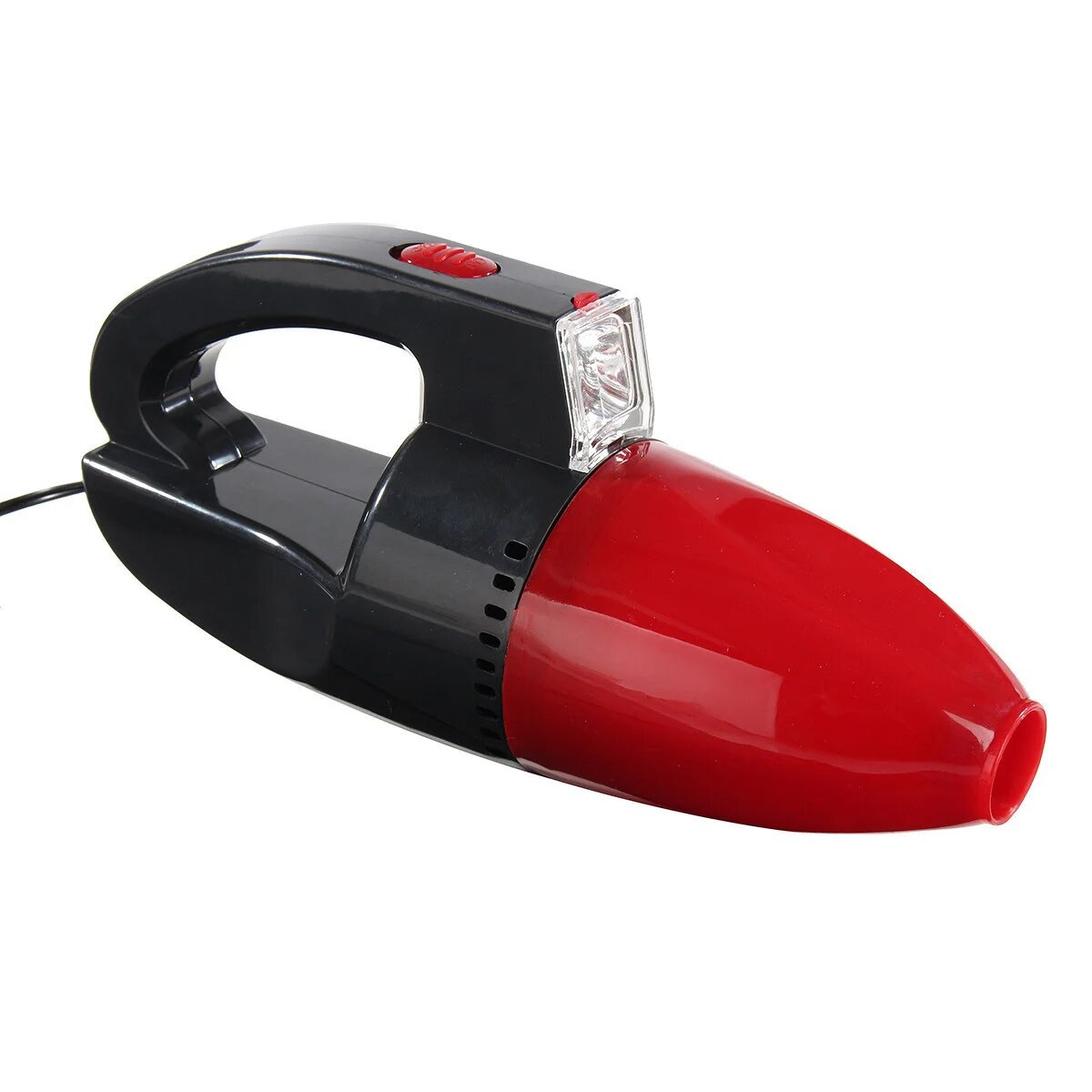 Автомобільний пилосос Vacuum cleaner car від прикурювача Чорний/червоний (R0590)