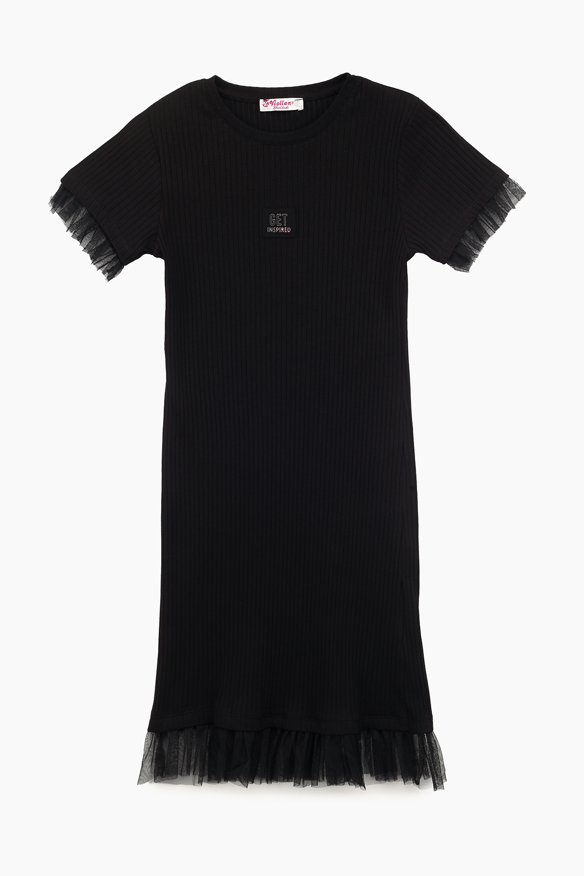 Платье для девочки Viollen 4885 176 см Черный (2000989440659)
