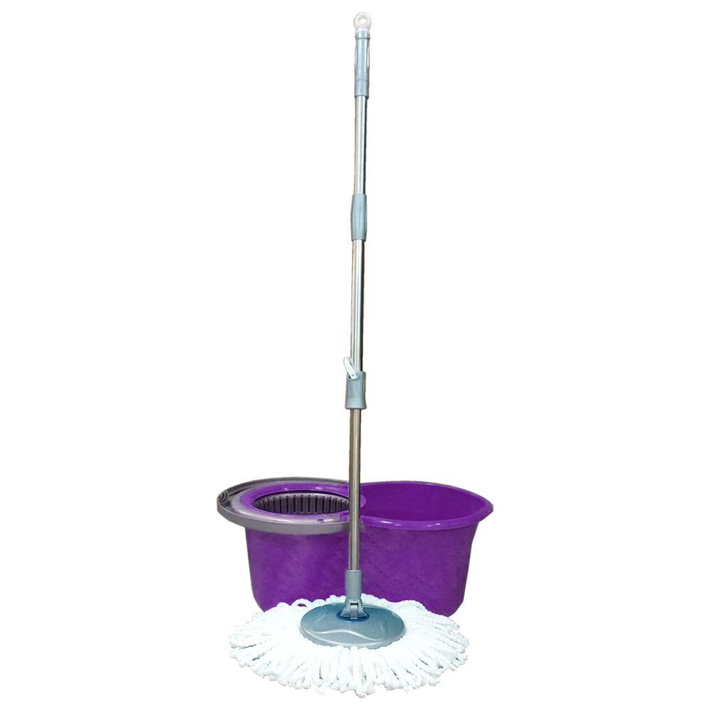 Набір для прибирання 14л Planet Spin Mop Mini пурпурний