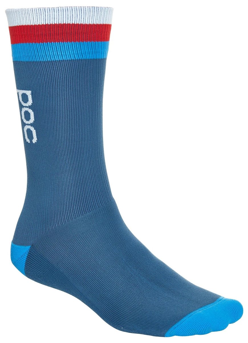 Шкарпетки Poc Essential Full Length Sock Cubane Multi Blue M (1033-PC 651338250MED1)