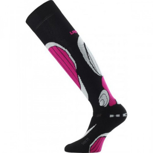 Шкарпетки Lasting SBP 9040 Black/Pink L (1054-002.003.2758)