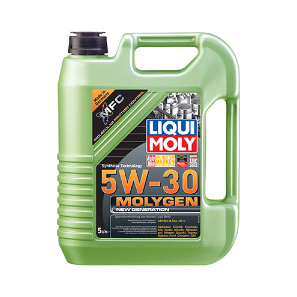 Синтетическое моторное масло Liqui Moly Molygen New Generation 5W-30 5 л