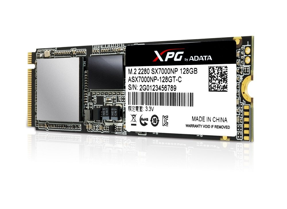 Накопичувач ADATA XPG SX7000 128GB M.2 2280 PCIe 3.0 x4 3D NAND TLC (F00149617)