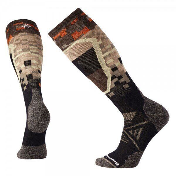 Шкарпетки Smart Wool Men's PhD Ski Medium Pattern Black (1033-SW 01330.001-XL)
