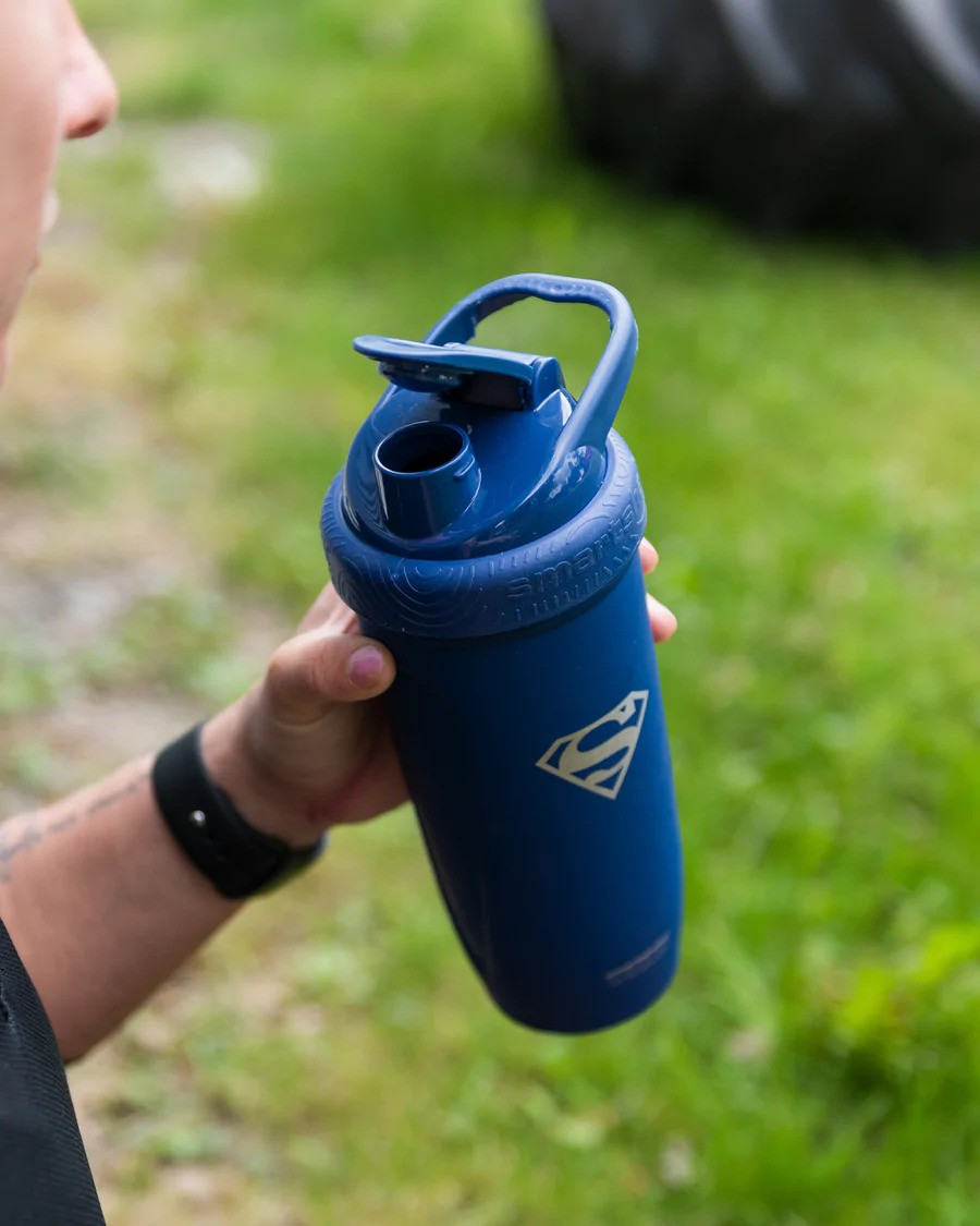 Шейкер спортивний SmartShake Reforce DC Superman 900ml Синій (1838398747)