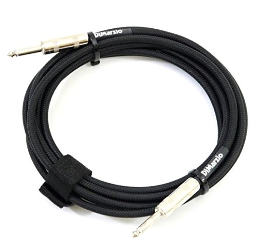 Кабель инструментальный DiMarzio EP1710SSBK Overbraid Instrument Cable 3.0m (10ft)