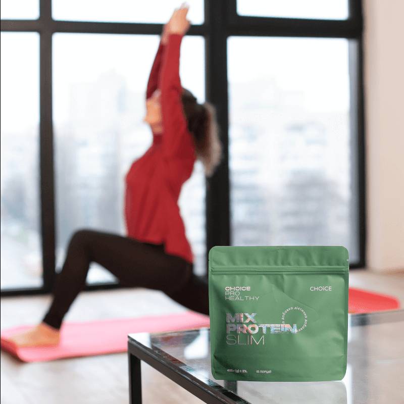 Жироспалювач Низькокалорійний коктейль Mix Protein Slim PRO HEALTHY CHOICE 405 г