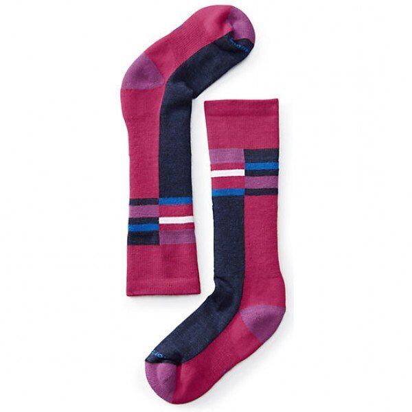 Шкарпетки Smart Wool Kid's Wintersport Stripe SW01345 Potion Pink (1033-SW 01345.906-S)