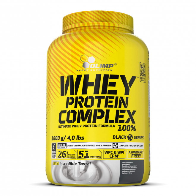 Протеин Olimp Whey Protein Complex 100% 1.8 кг Черника (2513318051)