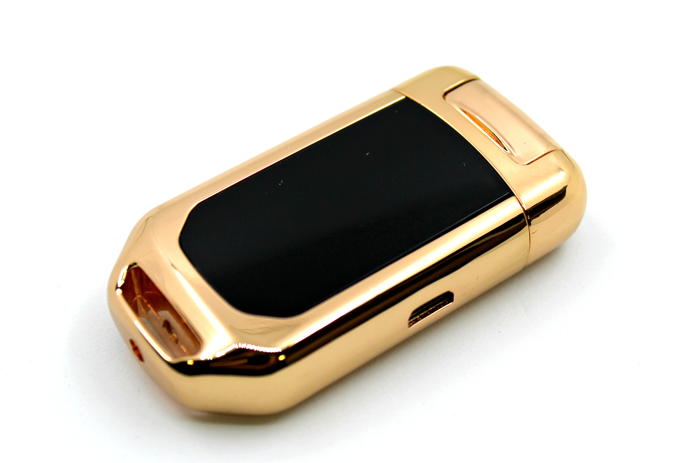 USB-зажигалка-брелок Золотистый (200503)
