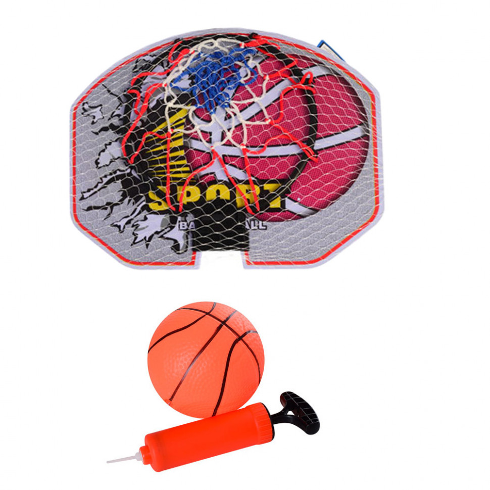 Ігровий набір Баскетбол Metr + MR 0329 кільце 22 см Sport-Basketball