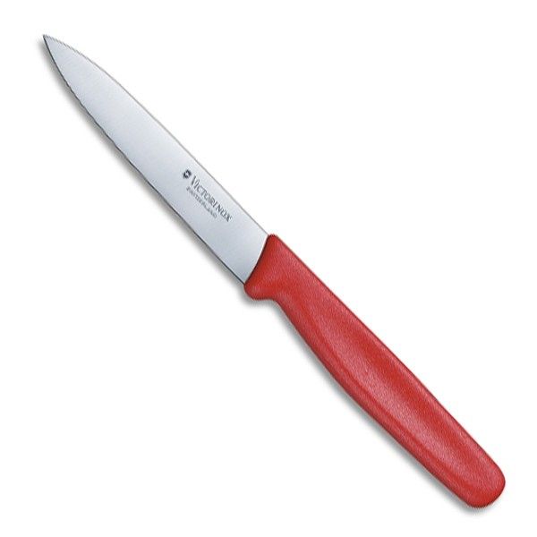 Кухонный нож Victorinox 100 мм Красный (5.0701)