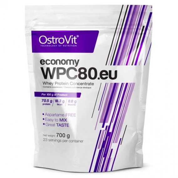 Протеин OstroVit Economy WPC80.eu 700 g /23 servings/ Tiramisu