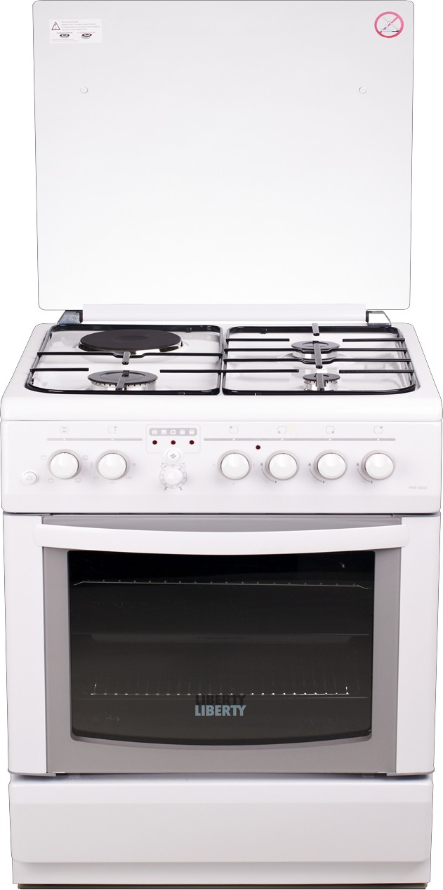 Комбинированная плита Liberty PWE 6115 Белый (F00051000)