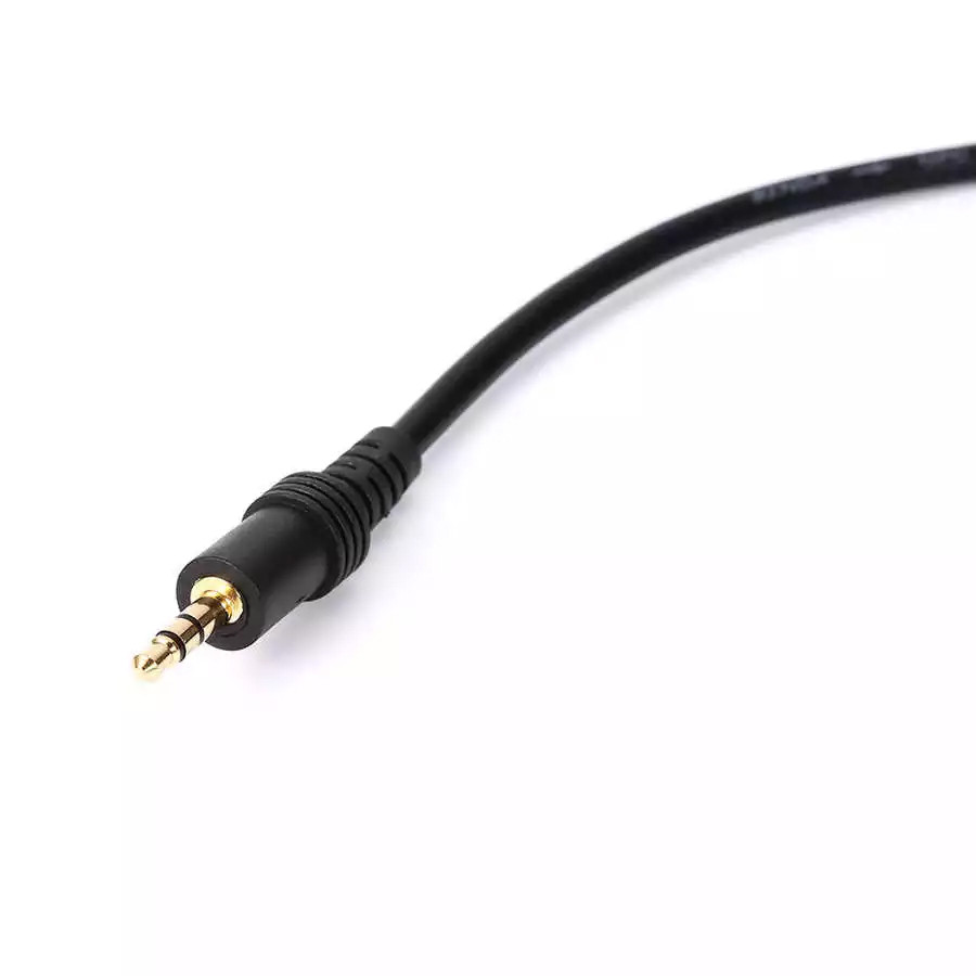 Кабель для мікрофону Manchez S7 XLR (мама) - Jack 3.5 мм 2.5 м Black (3_02463)