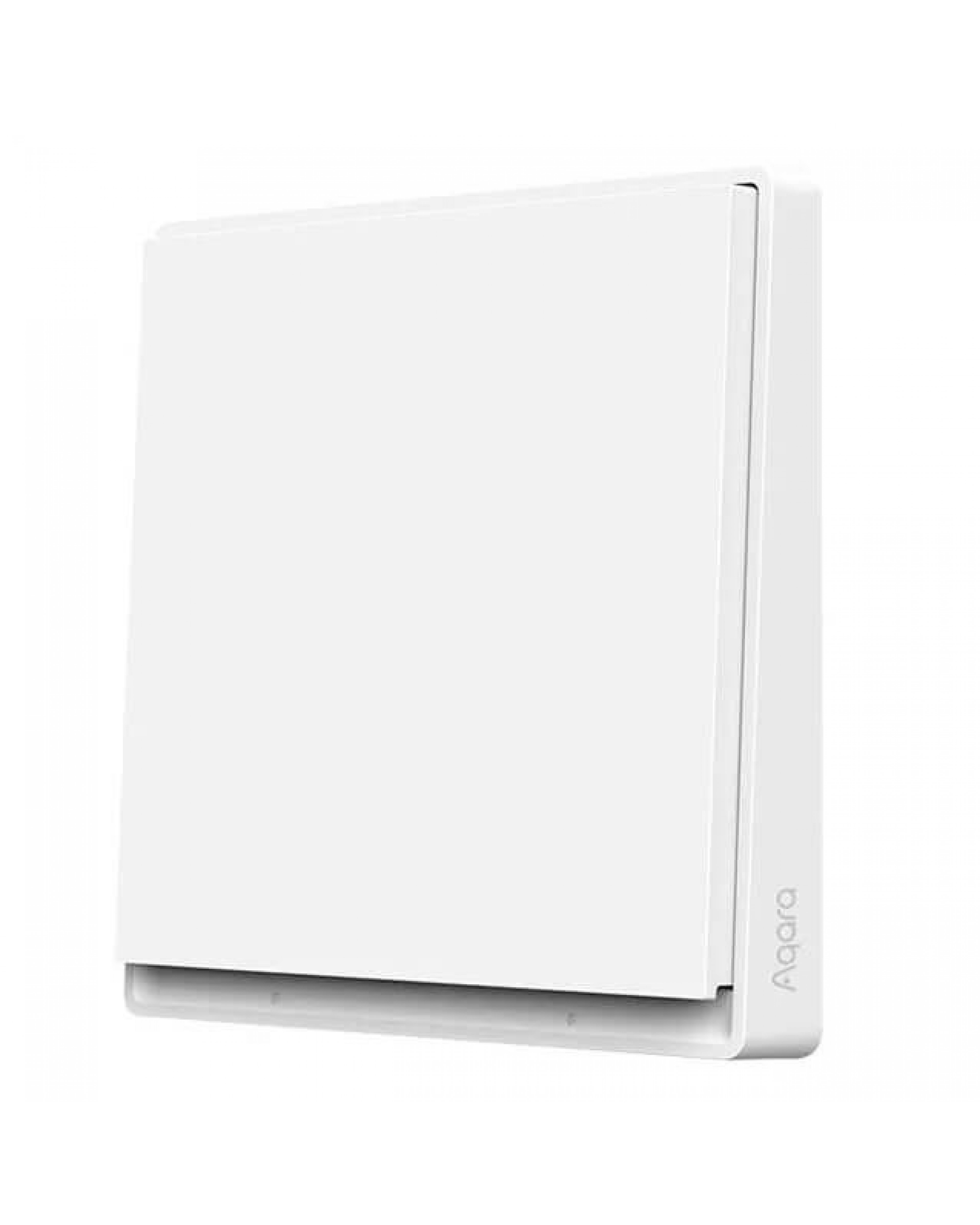 Умный выключатель одноклавишный с нулевой линией Aqara E1 Wall Switch EU Zigbee 3.0 Apple HomeKit (QBKG4OLM)
