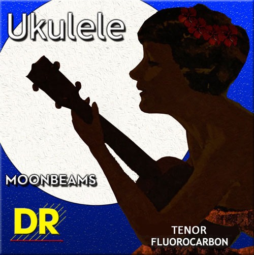 Струни для укулеле DR Strings UFT Moonbeams Tenor Fluorocarbon Ukulele Strings