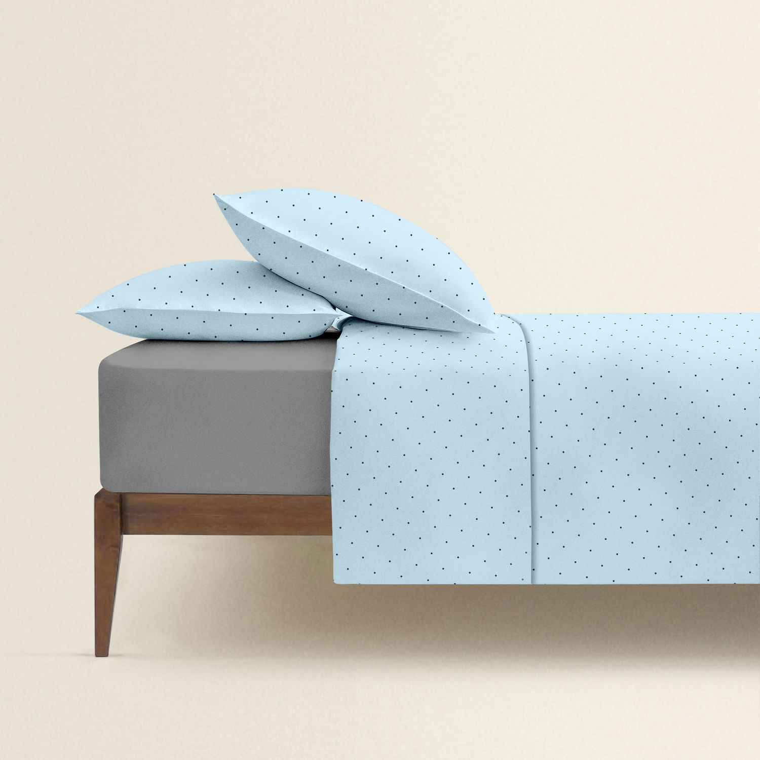Підлітковий підодіяльник 160х220 см MINI DOTS CS3 COSAS Блакитний