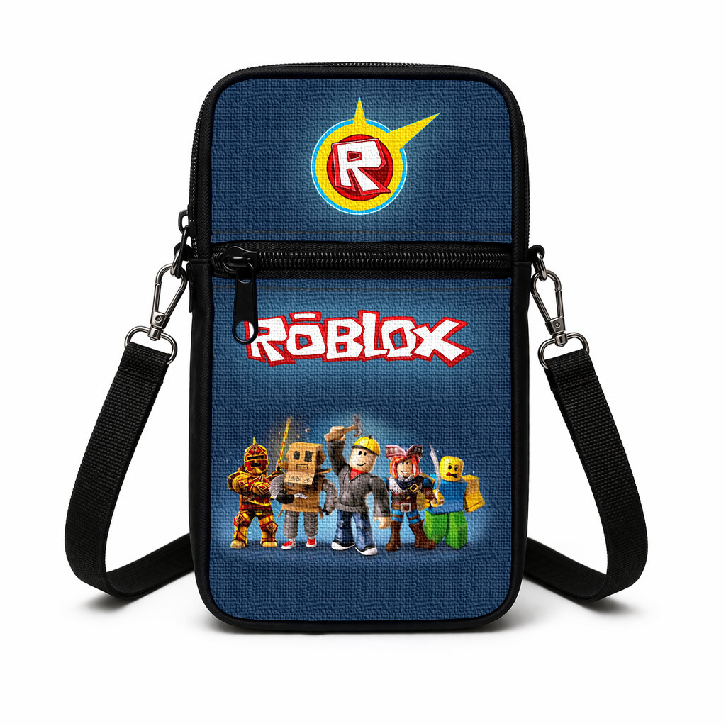 Дитяча сумка через плечо з принтом Roblox, 19×10×5 см — арт. 3017640886