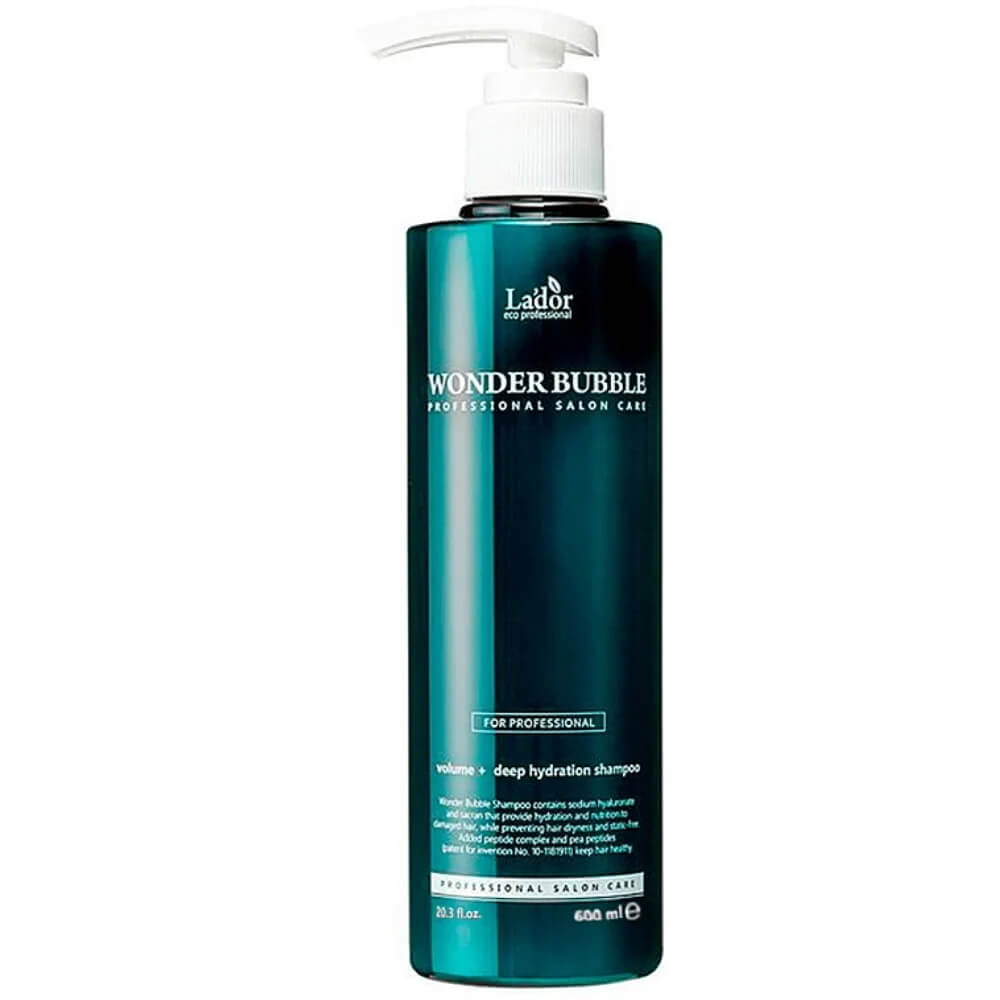 Шампунь двойного действия для увлажнения и объема волос La'dor Wonder Bubble Shampoo 600 мл (8809500818304)