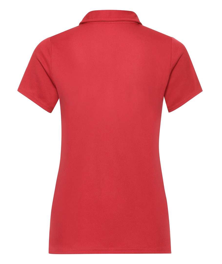 Поло Fruit of the loom Performance polo Lady-Fit XS Красный (63-040-0)