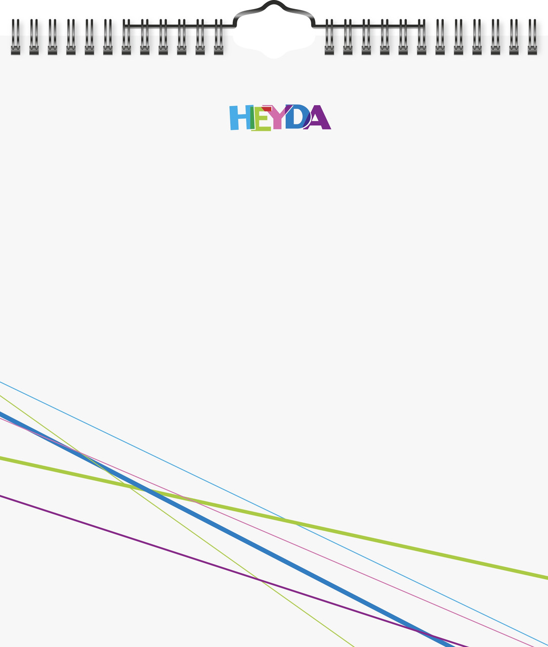 Перекидной календарь Heyda 21,5 х 24 см Белый (2070451)