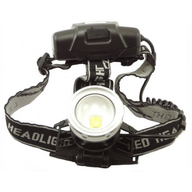 Налобный фонарь Bailong BL-8070 -P50 3*18650 battery