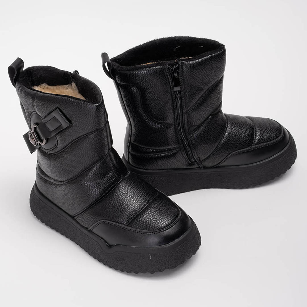 Дутики детские 342173 Fashion 36 (23,5 см) Черный