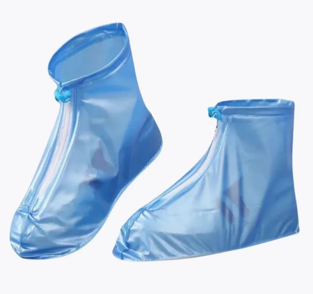 Бахилы уличные чехлы-дождевики для обуви OPT-TOP Cover for rain shoes Синий (2104618363)