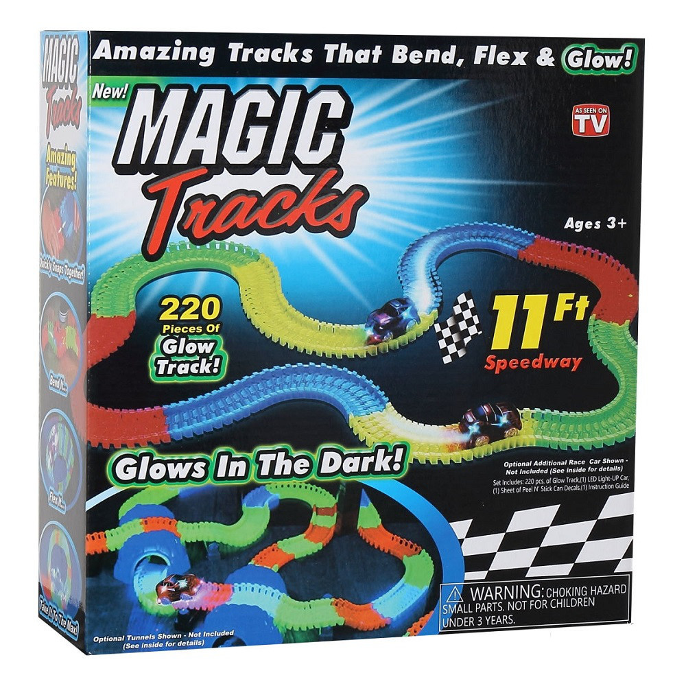 Гоночна траса конструктор Magic Tracks 220 деталей (sp3799)