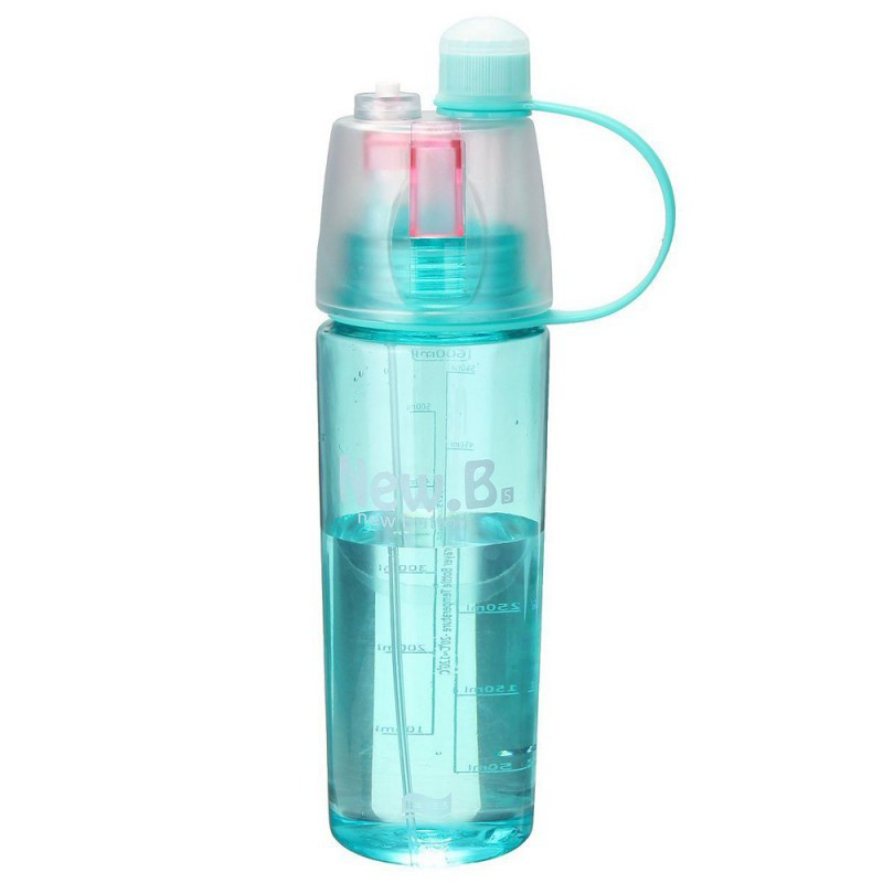 Пляшка New B з розпилювачем 600 мл Синя (New Button Bottle SUN0037)