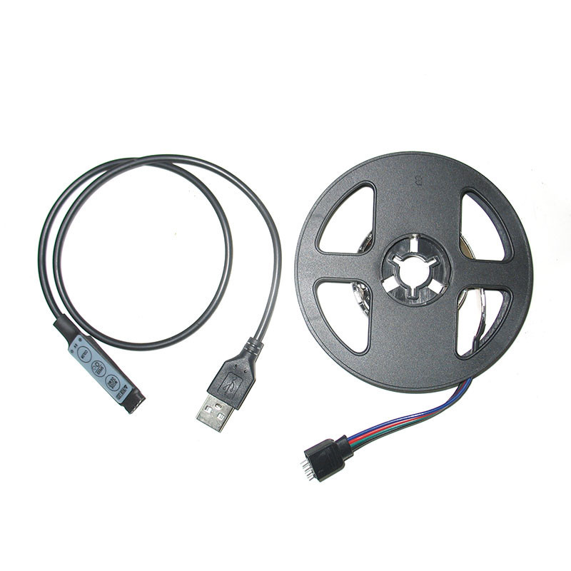 Светодиодная лента с USB и миниконтроллером Feron LS708 RGB (008257)