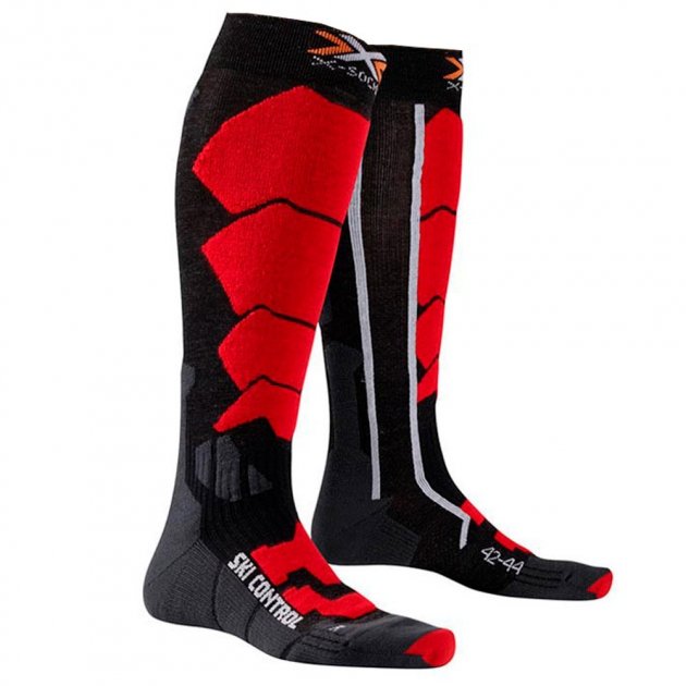 Носки X-Socks Ski Control 35-38 Черный/Красный (1068-X20409 35-38)