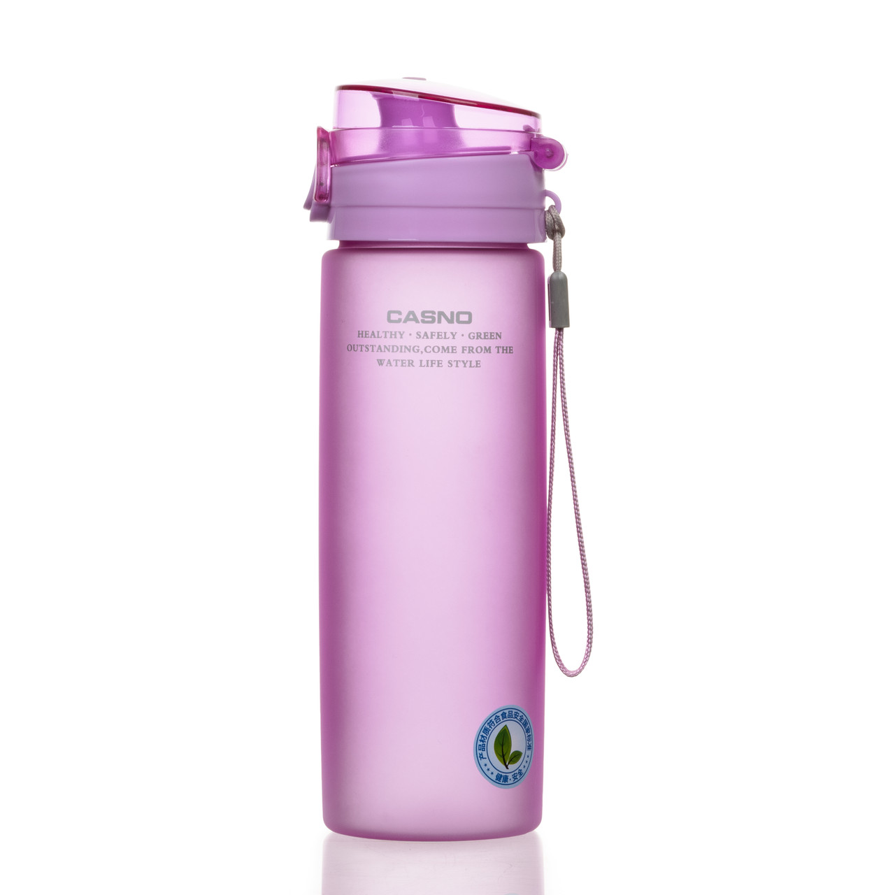 Бутылка для воды CASNO 650 мл KXN-1157 Фиолетовая