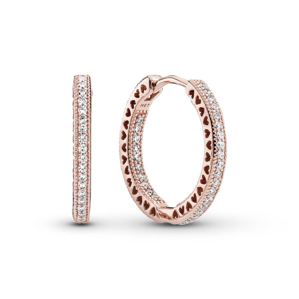 Сережки No Brand Серця (1483654353)