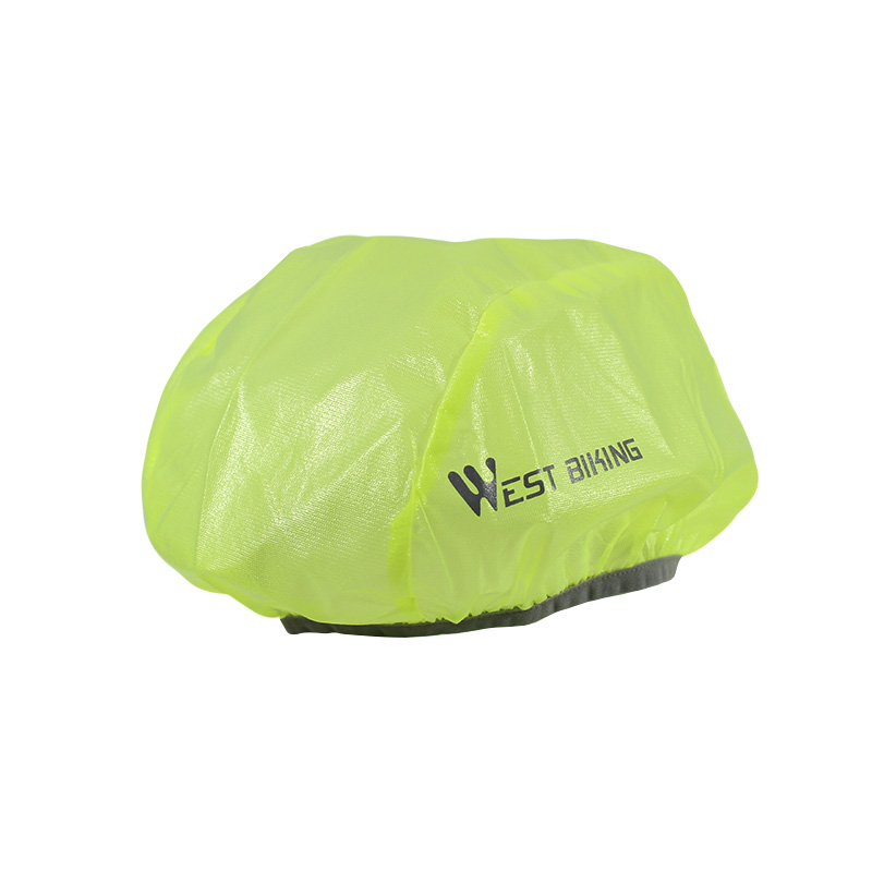 Світловідбивний чохол для велосипедного шолома West Biking 0708081 Green (6062-21135)
