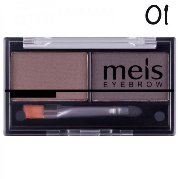 Тіні для брів Meis Eyebrow 2 кольору 1 (hub_sTlT94398)
