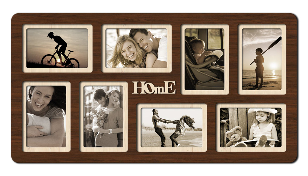 Фоторамка коллаж "Home" 65х34 см (H8-014A)