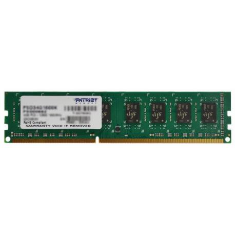 Оперативная память DDR4 8GB DDR3 4GB/1600 Patriot Signature Line (PSD34G16002)