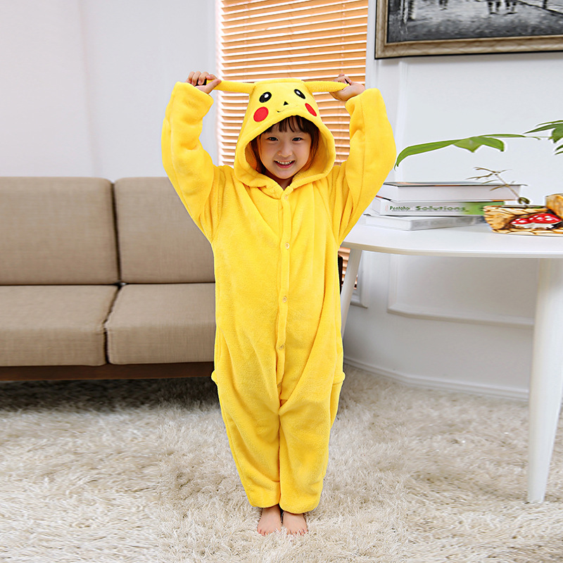 Пижама кигуруми детская Kigurumba Пикачу 125-135 см Желтый (K0W1-0043-L)