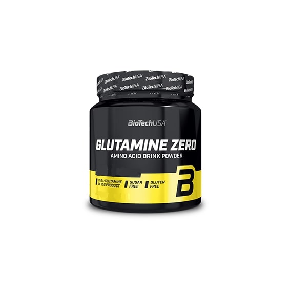 Глютамин для спорта BioTechUSA Glutamine Zero 300 g /25 servings/ Lemon