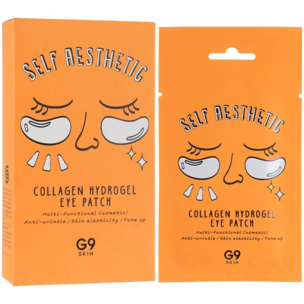 Набор гидрогелевых патчей для глаз с коллагеном G9SKIN Self Aesthetic Collagen Hydrogel Eye Patch 3 г 5 шт (8809211654604)