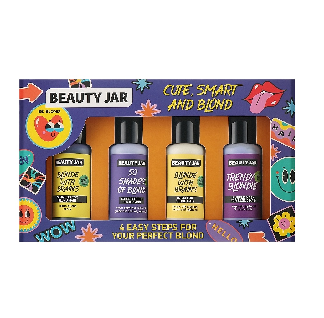 Набор косметический Cute Smart And Blond Beauty Jar 320 мл