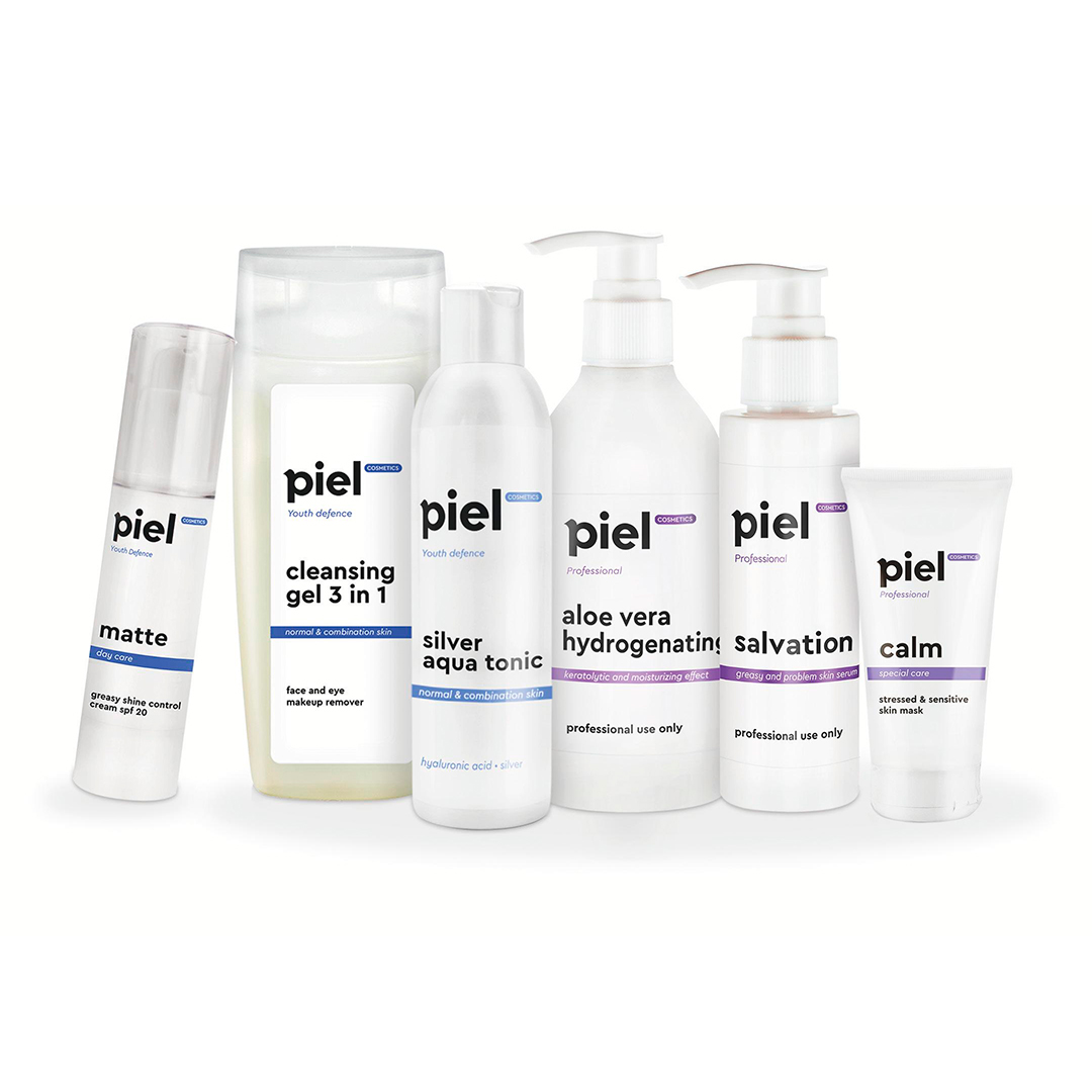 Стартовий набір "Ідеальне очищення" Piel Cosmetics 6 шт