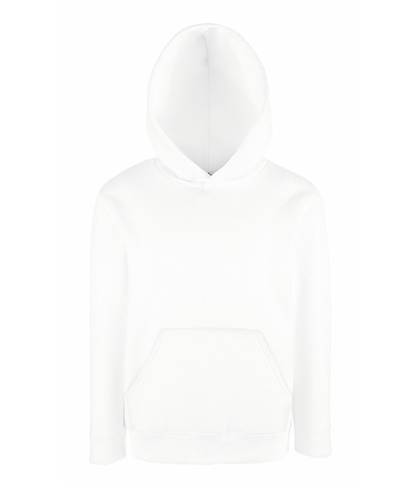 Худі Fruit of the Loom Cl hooded sweat kids Білий 128 см (062043030128)