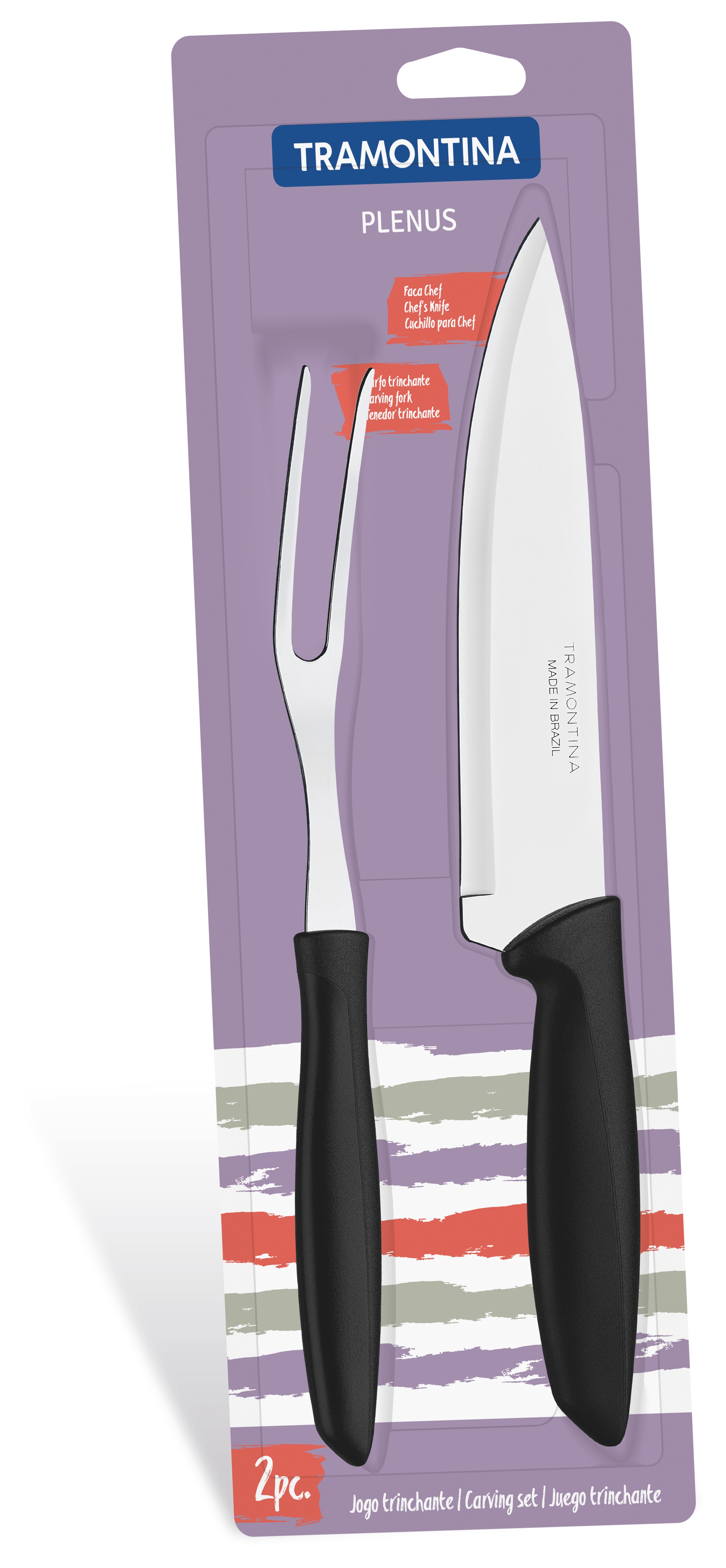 Набор ножей TRAMONTINA PLENUS 2 предмета (6424654)