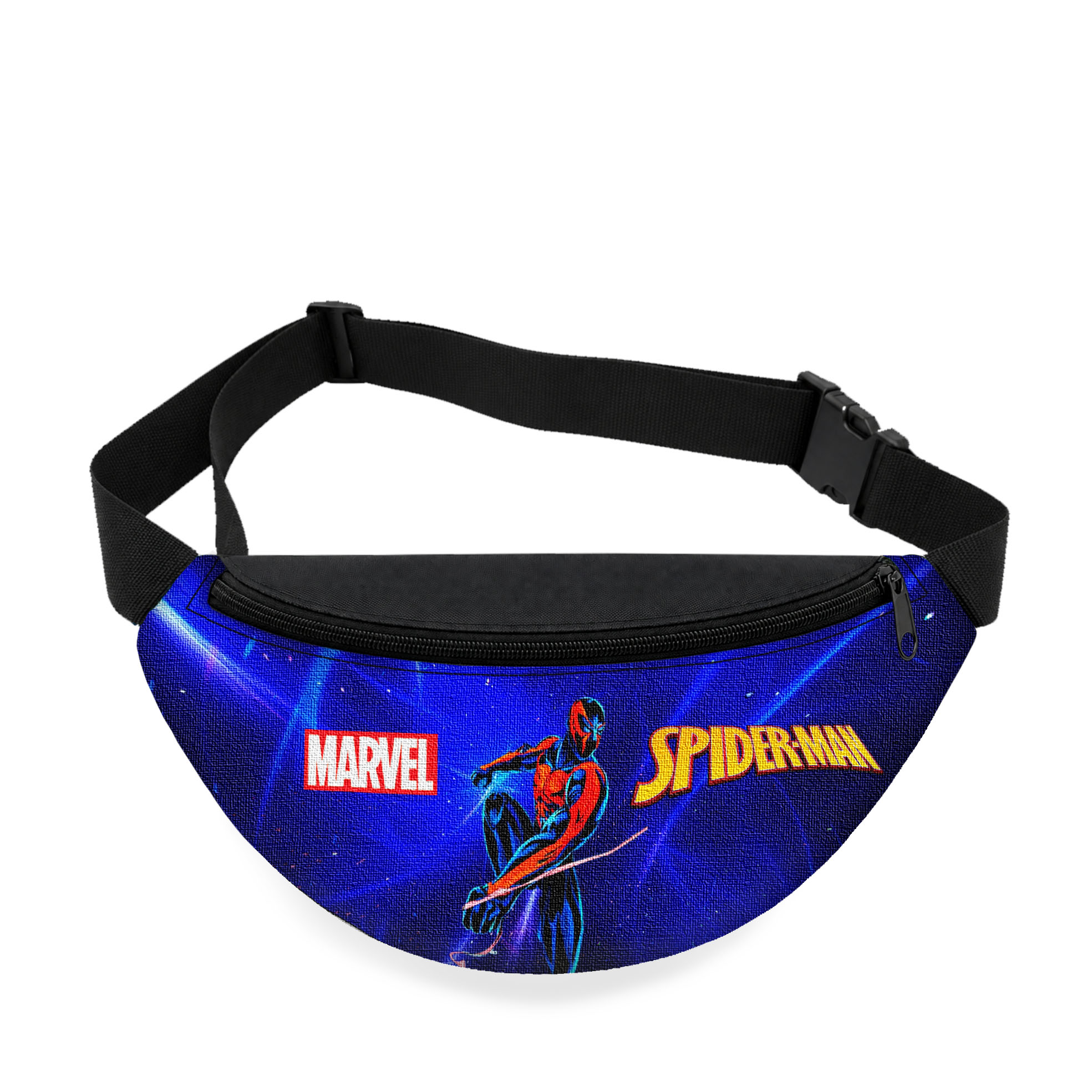 Дитяча бананка Spider-Man 32х15х7.5 см, чорна, оксфорд