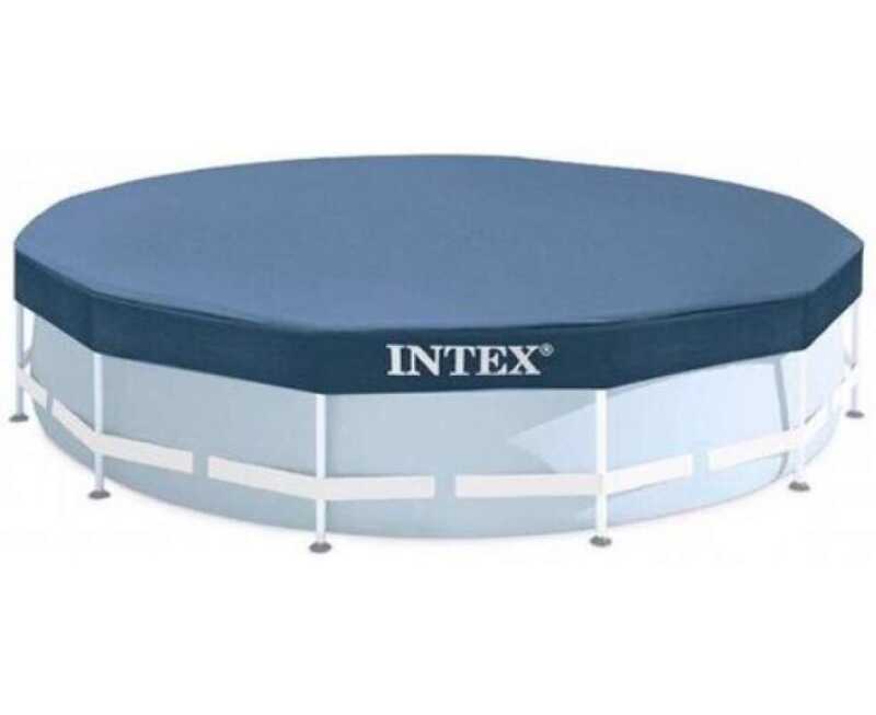 Тент для каркасного бассейна Intex 280 457 см Синий (150693)