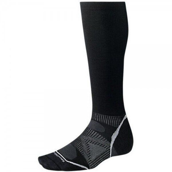 Шкарпетки Smart Wool Men's PhD Ski Graduated Compression Ultra Light Black (1033-SW SW001.001-L)