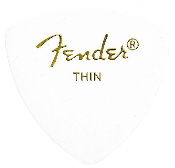 Медиатор Fender 346 Shape Classic Celululoid Pick Thin (1 шт.)